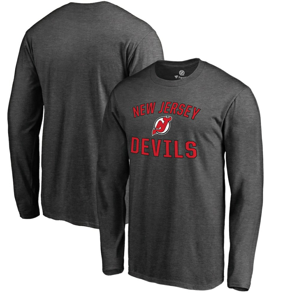 New Jersey Devils Victory Arch Long Sleeve T-Shirt -  NHL T-shirts