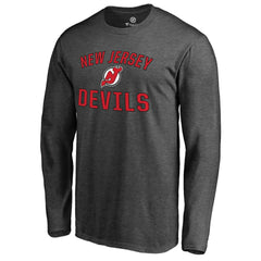 New Jersey Devils Victory Arch Long Sleeve T-Shirt -  NHL T-shirts