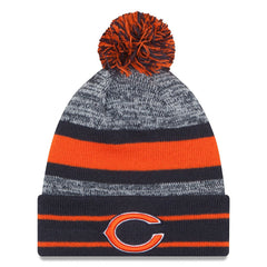 Chicago Bears Team Logo Cuffed Knit Hat with Pom | NFL New