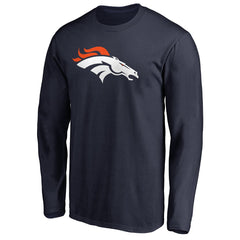 Denver Broncos Primary Logo Long-Sleeve T-Shirt | NFL Sale