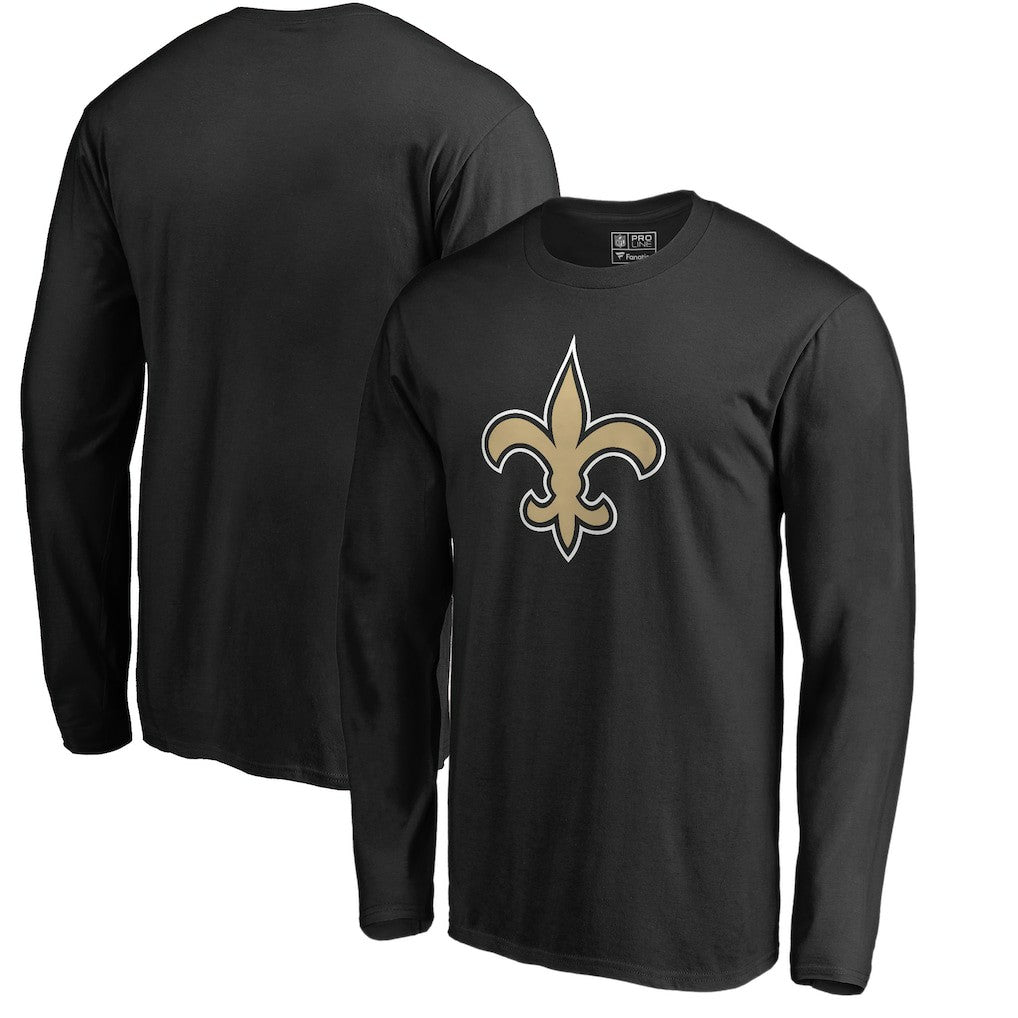 New Orleans Saints Primary Logo Long-Sleeve T-Shirt | NFL Sale