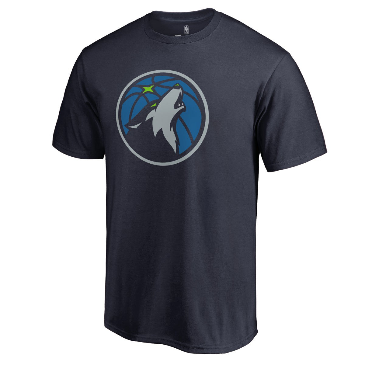 Navy Minnesota Timberwolves #1 Dad T-Shirt | NBA
