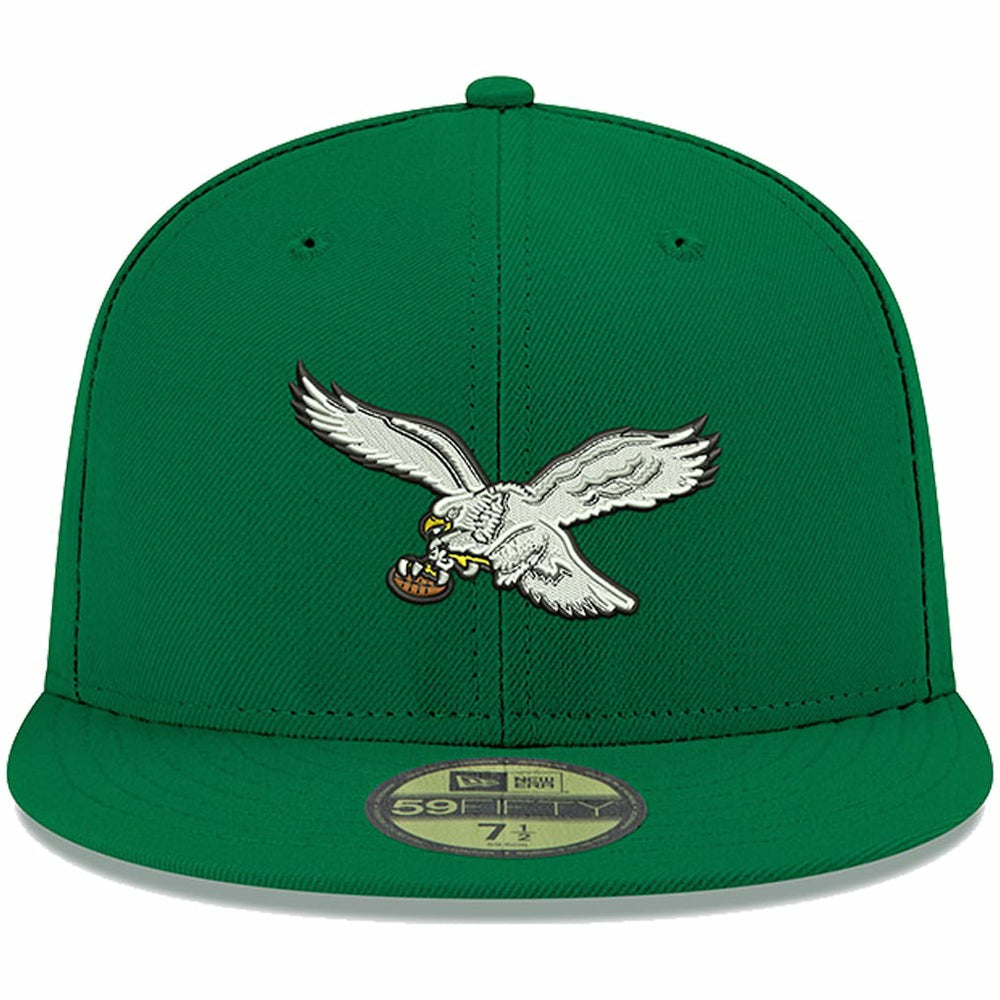 Philadelphia Eagles Omaha Throwback 59FIFTY Fitted Hat | NFL Outlet