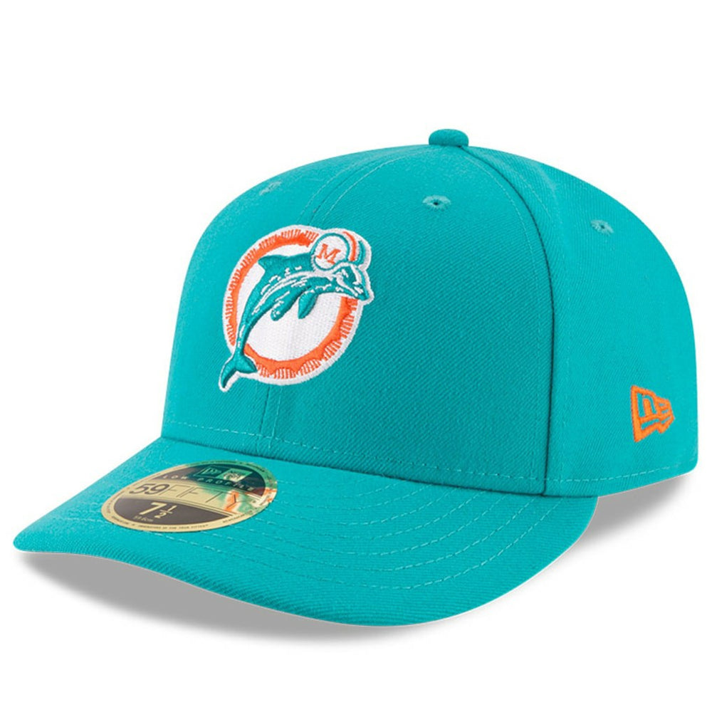 Miami Dolphins Omaha Throwback Low Profile 59FIFTY Fitted Hat | NFL US