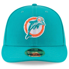 Miami Dolphins Omaha Throwback Low Profile 59FIFTY Fitted Hat | NFL US