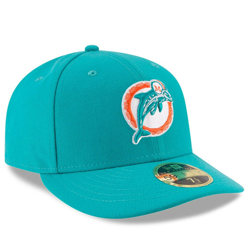 Miami Dolphins Omaha Throwback Low Profile 59FIFTY Fitted Hat | NFL US