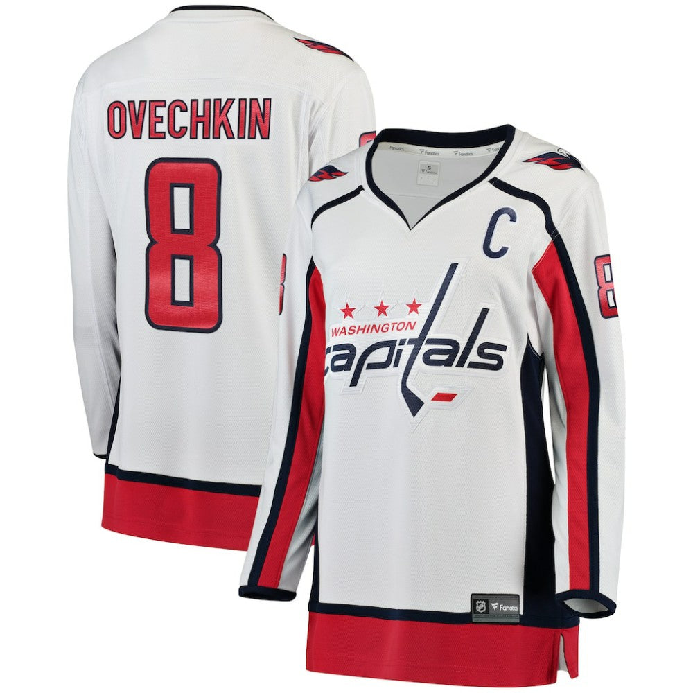 Alexander Ovechkin Washington Capitals Fanatics Women's Away Breakaway Jersey -  NHL Jerseys