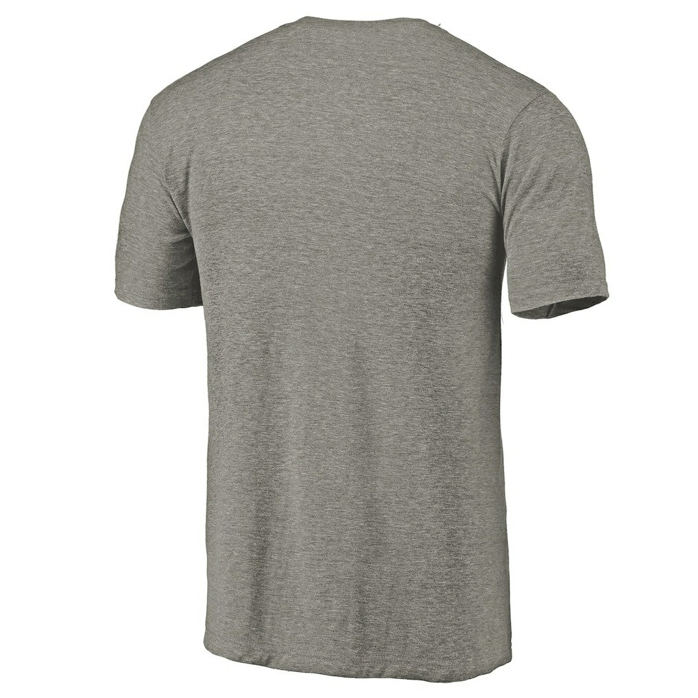 Heather Gray Houston Rockets Distressed Team Logo Tri-Blend T-Shirt | NBA