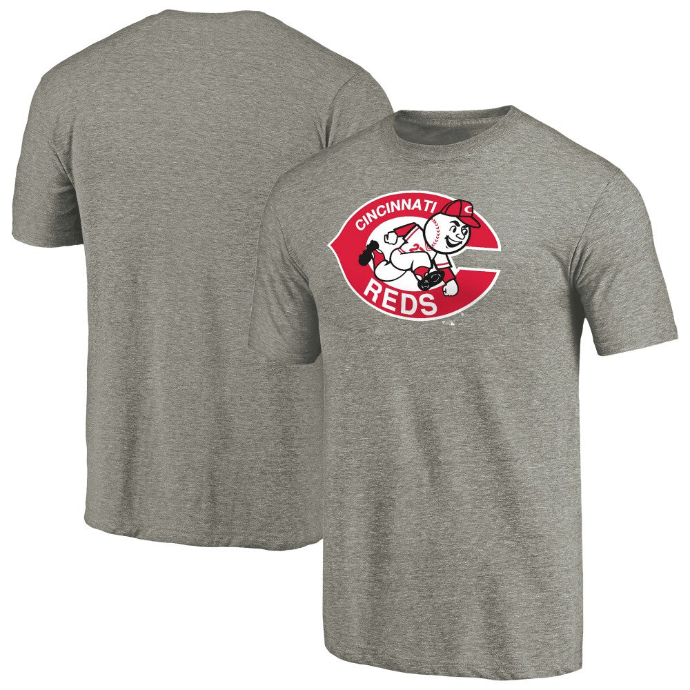 Cincinnati Reds Cooperstown Collection Forbes Tri-Blend T-Shirt - MLB T-shirts