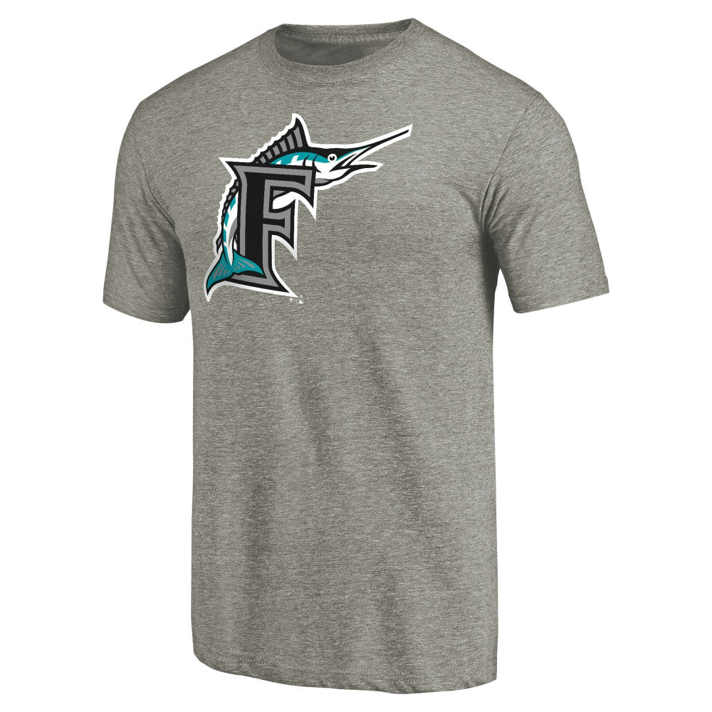 Miami Marlins Cooperstown Collection Forbes Tri-Blend T-Shirt - MLB T-shirts