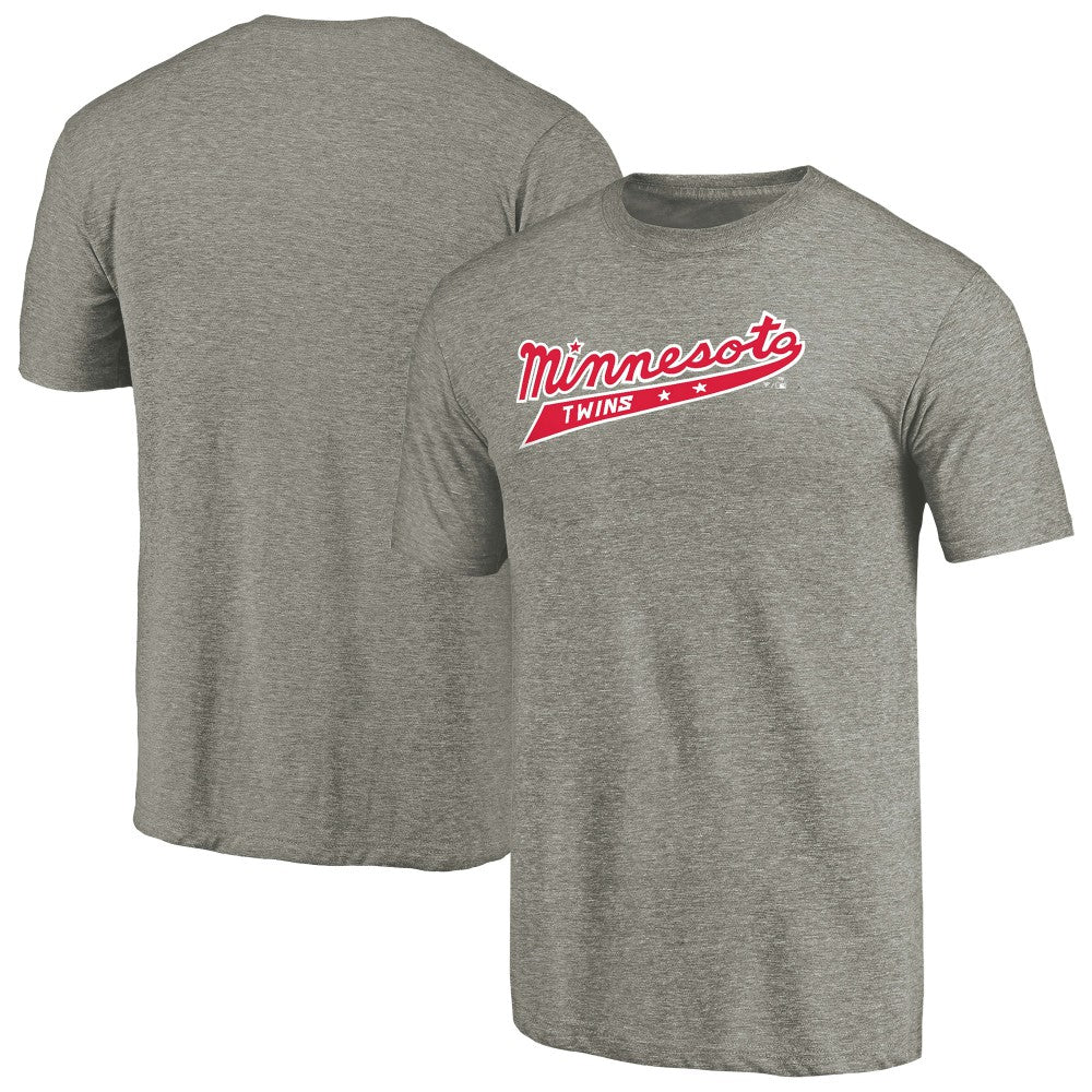 Minnesota Twins Cooperstown Collection Forbes Tri-Blend T-Shirt - MLB T-shirts