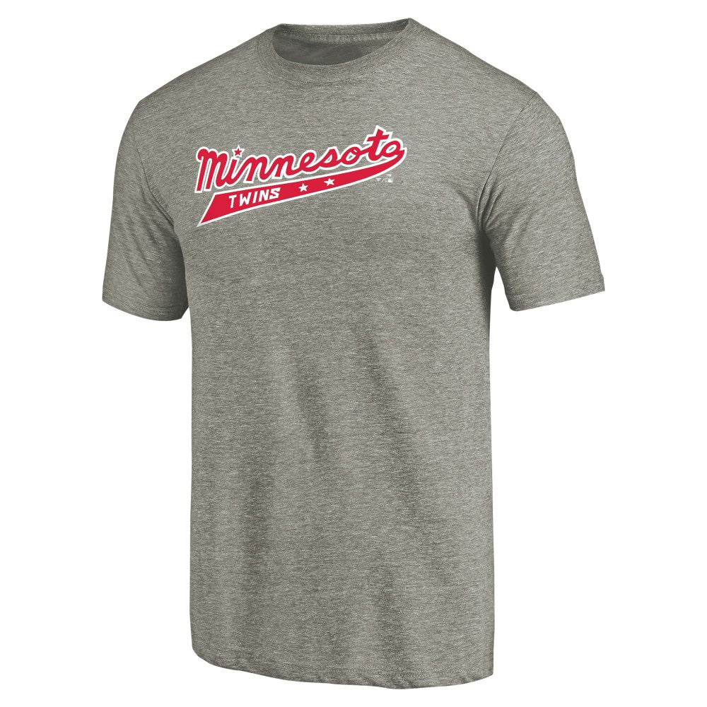 Minnesota Twins Cooperstown Collection Forbes Tri-Blend T-Shirt - MLB T-shirts