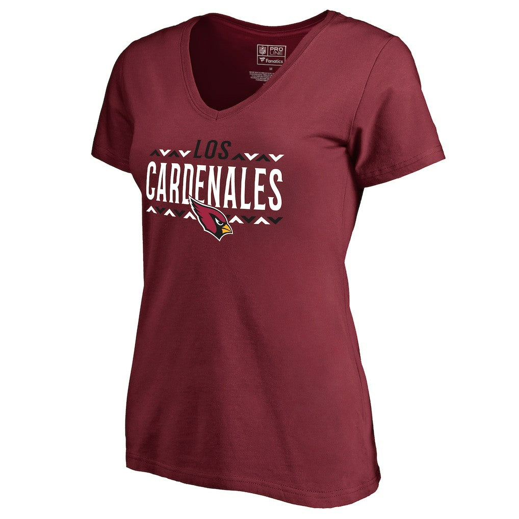 Arizona Cardinals Women's Arriba V-Neck T-Shirt | NFL Online