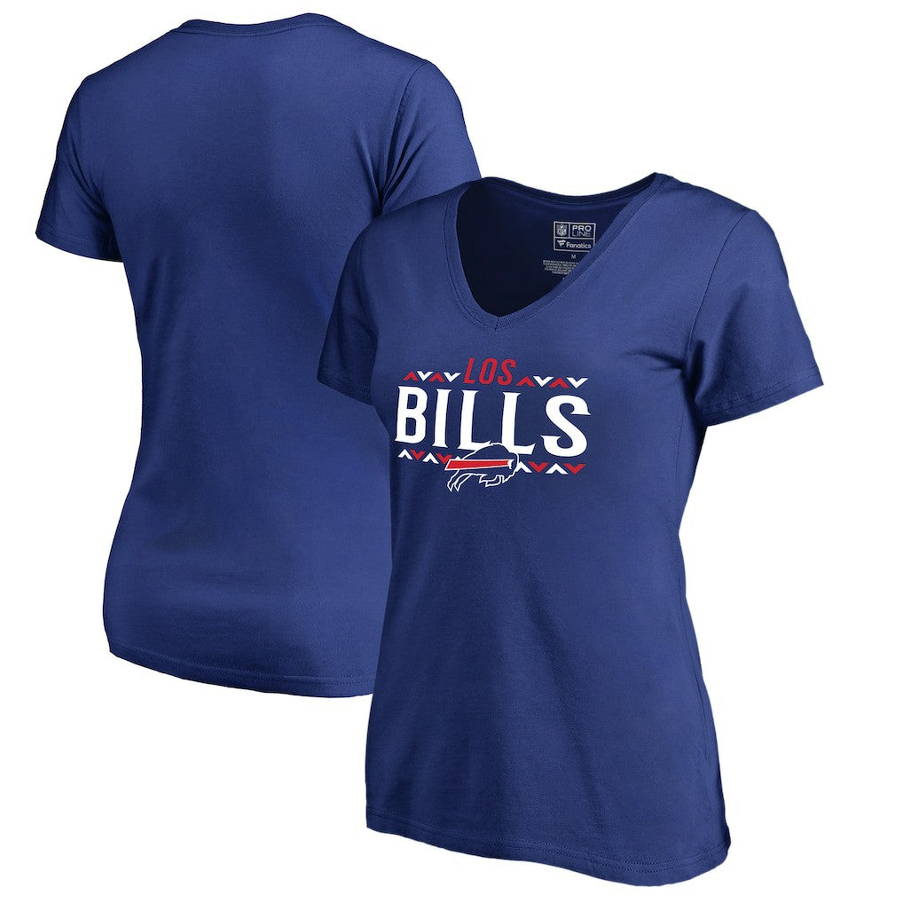 Buffalo Bills Women's Arriba V-Neck T-Shirt | NFL New