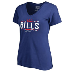 Buffalo Bills Women's Arriba V-Neck T-Shirt | NFL New