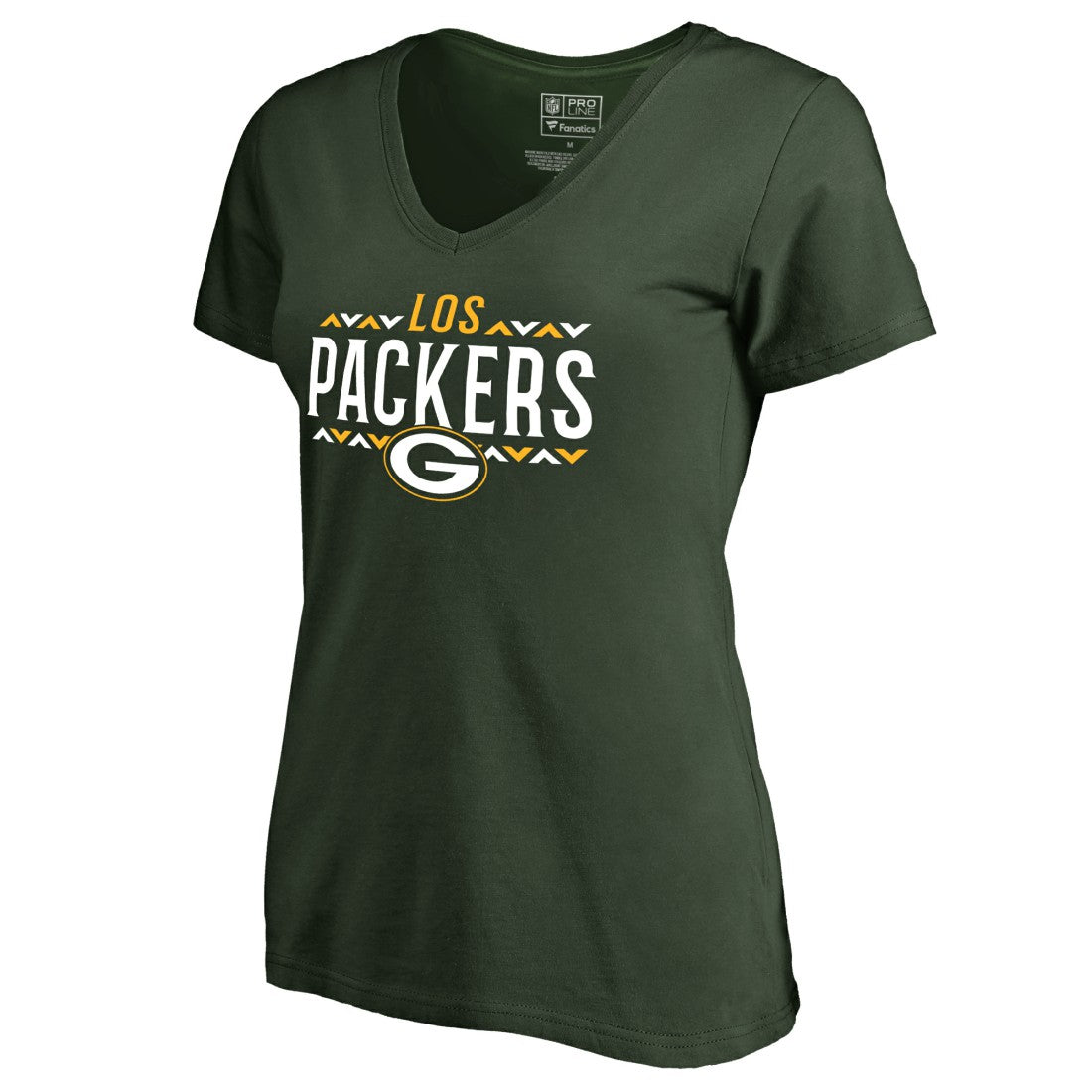 Green Bay Packers Women's Arriba V-Neck T-Shirt | NFL Sale