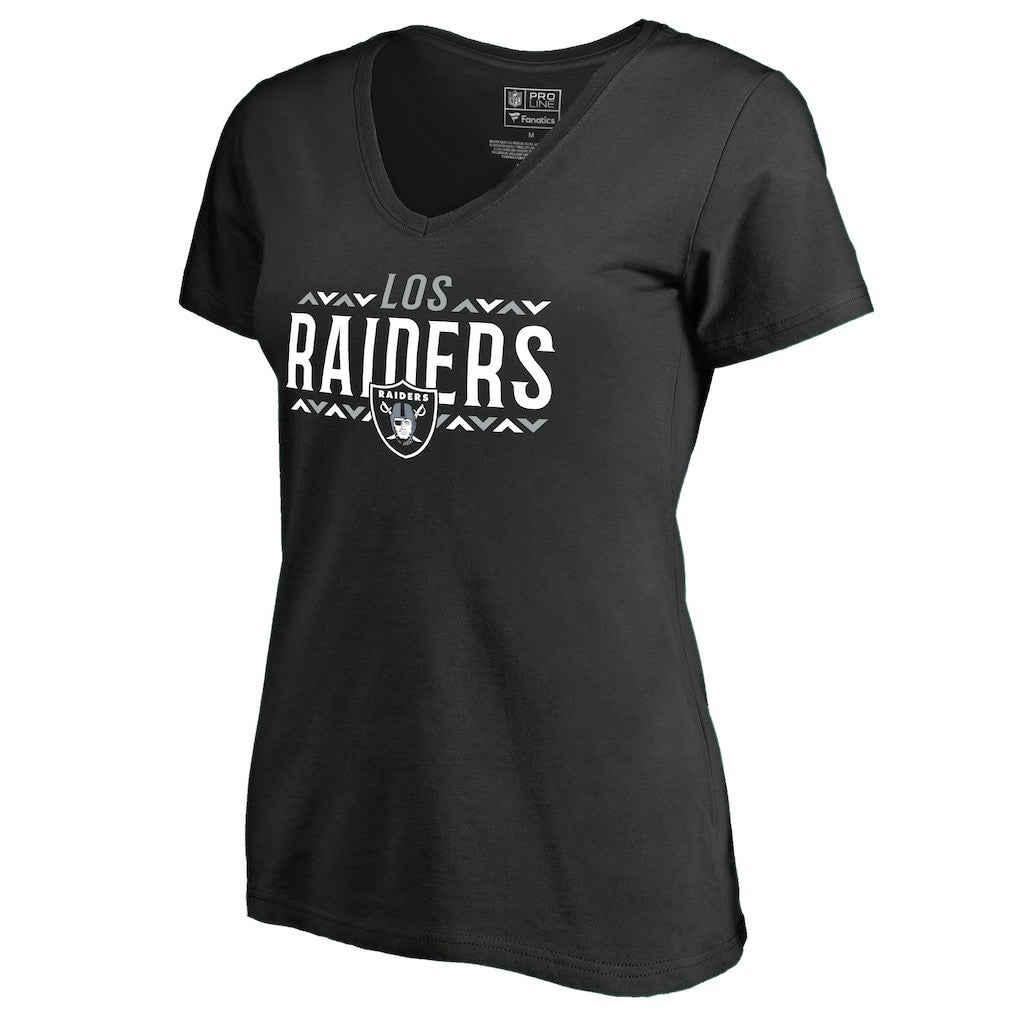 Las Vegas Raiders Women's Arriba V-Neck T-Shirt | NFL US