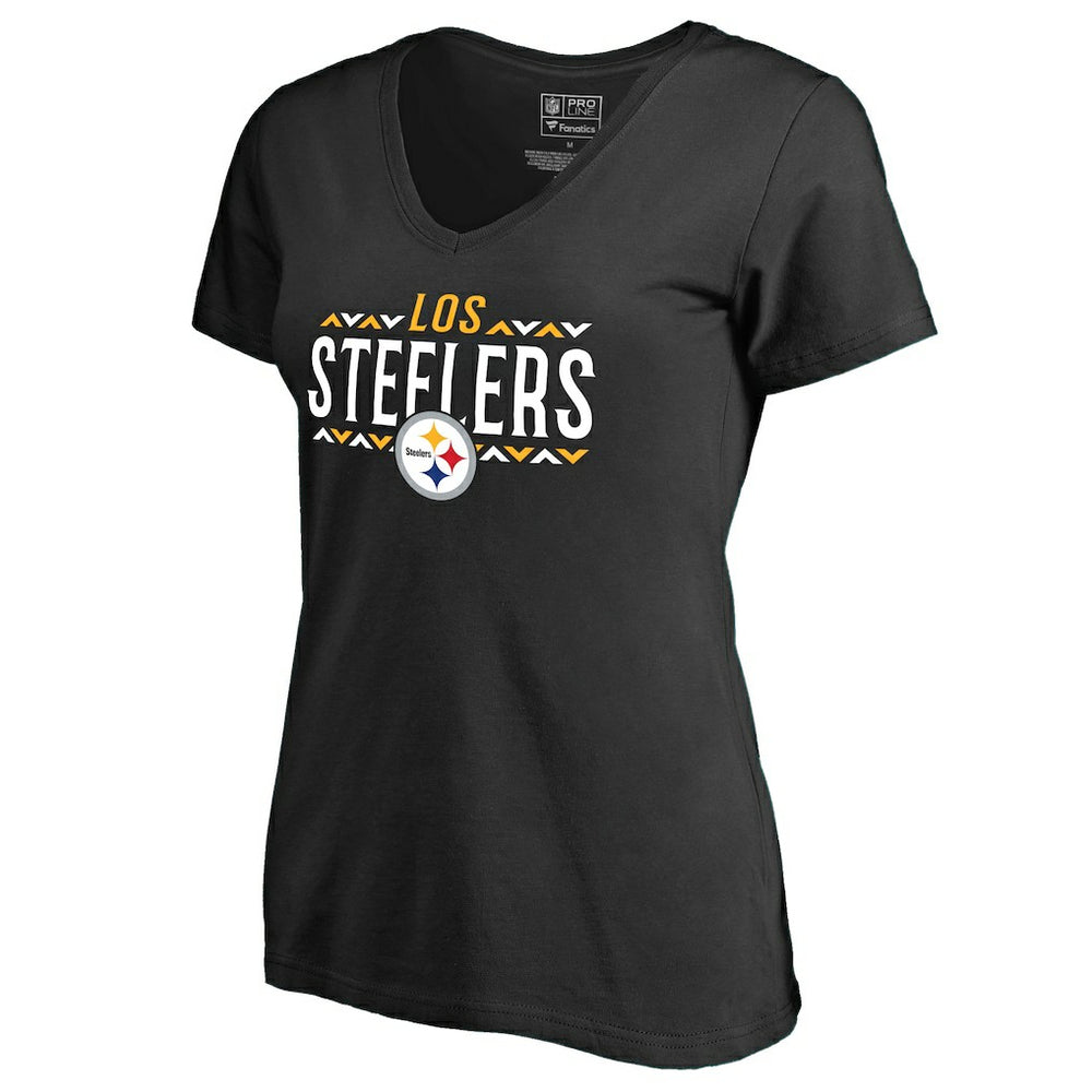 Pittsburgh Steelers Women's Arriba V-Neck T-Shirt | NFL Near me