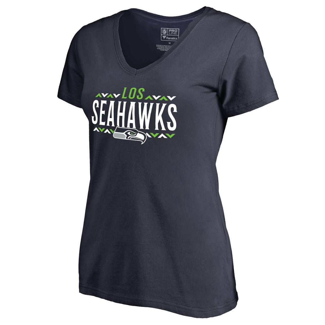 Seattle Seahawks Women's Arriba V-Neck T-Shirt | NFL Sale