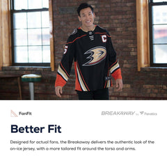 Anaheim Ducks Fanatics Breakaway Away Jersey -  NHL Jerseys