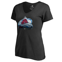 Colorado Avalanche Women's Midnight Mascot V-Neck T-Shirt -  NHL T-shirts