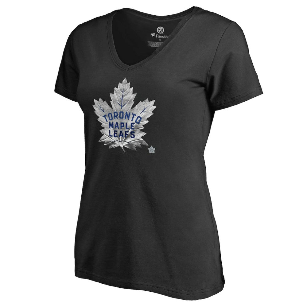 Toronto Maple Leafs Women's Midnight Mascot V-Neck T-Shirt -  NHL T-shirts