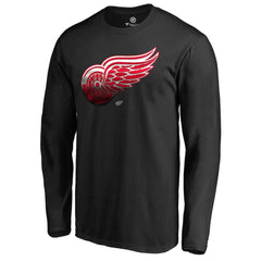 Detroit Red Wings Midnight Mascot Long Sleeve T-Shirt -  NHL T-shirts