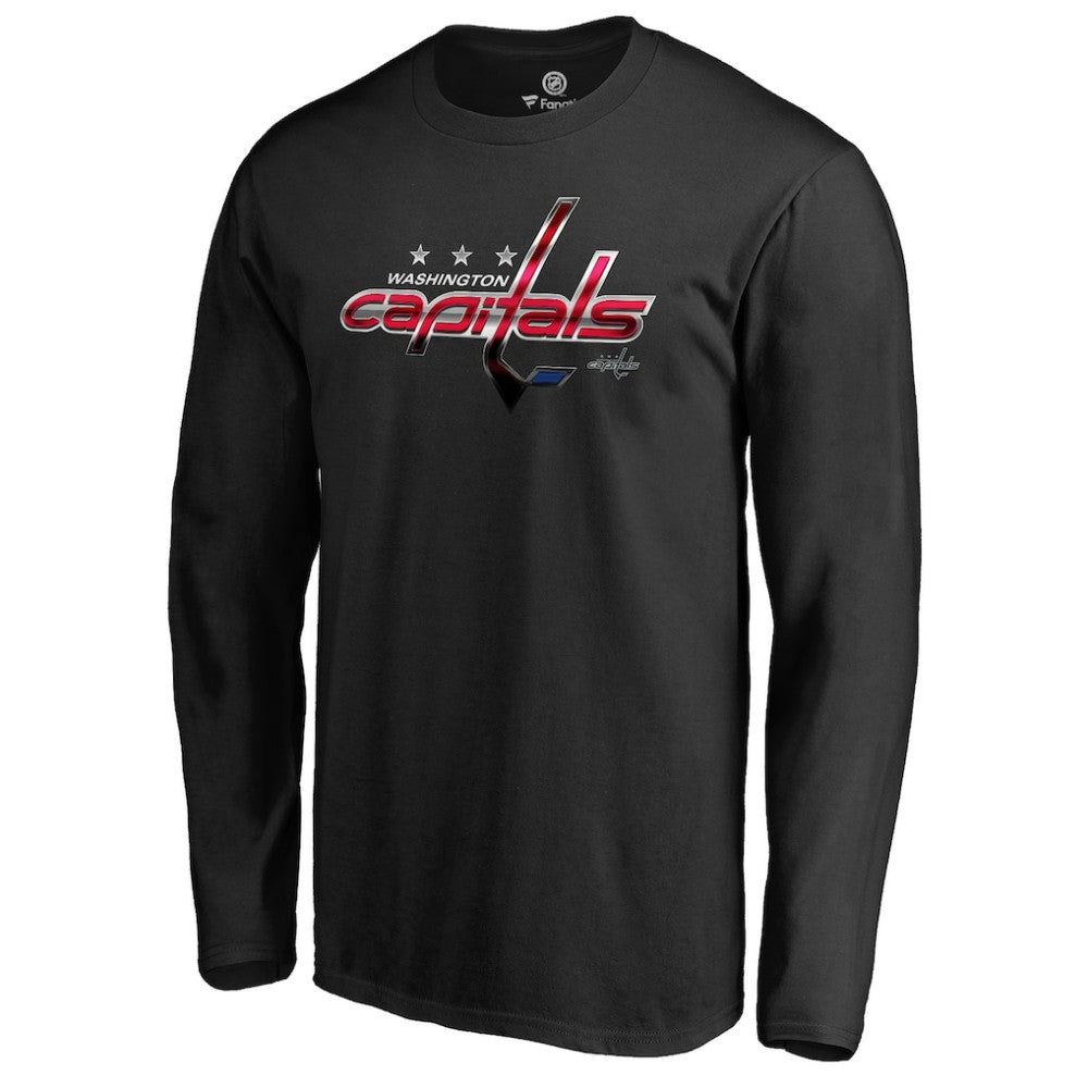 Washington Capitals Midnight Mascot Long Sleeve T-Shirt -  NHL T-shirts
