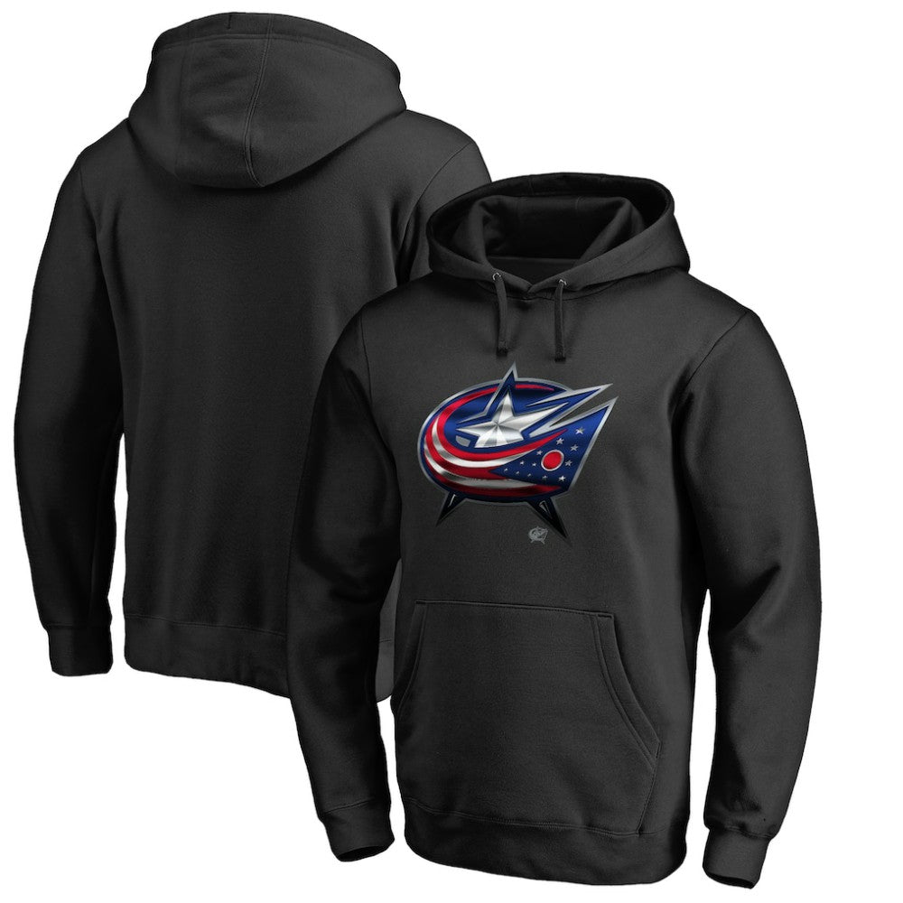 Columbus Blue Jackets Midnight Mascot Pullover Hoodie -  NHL Hoodies