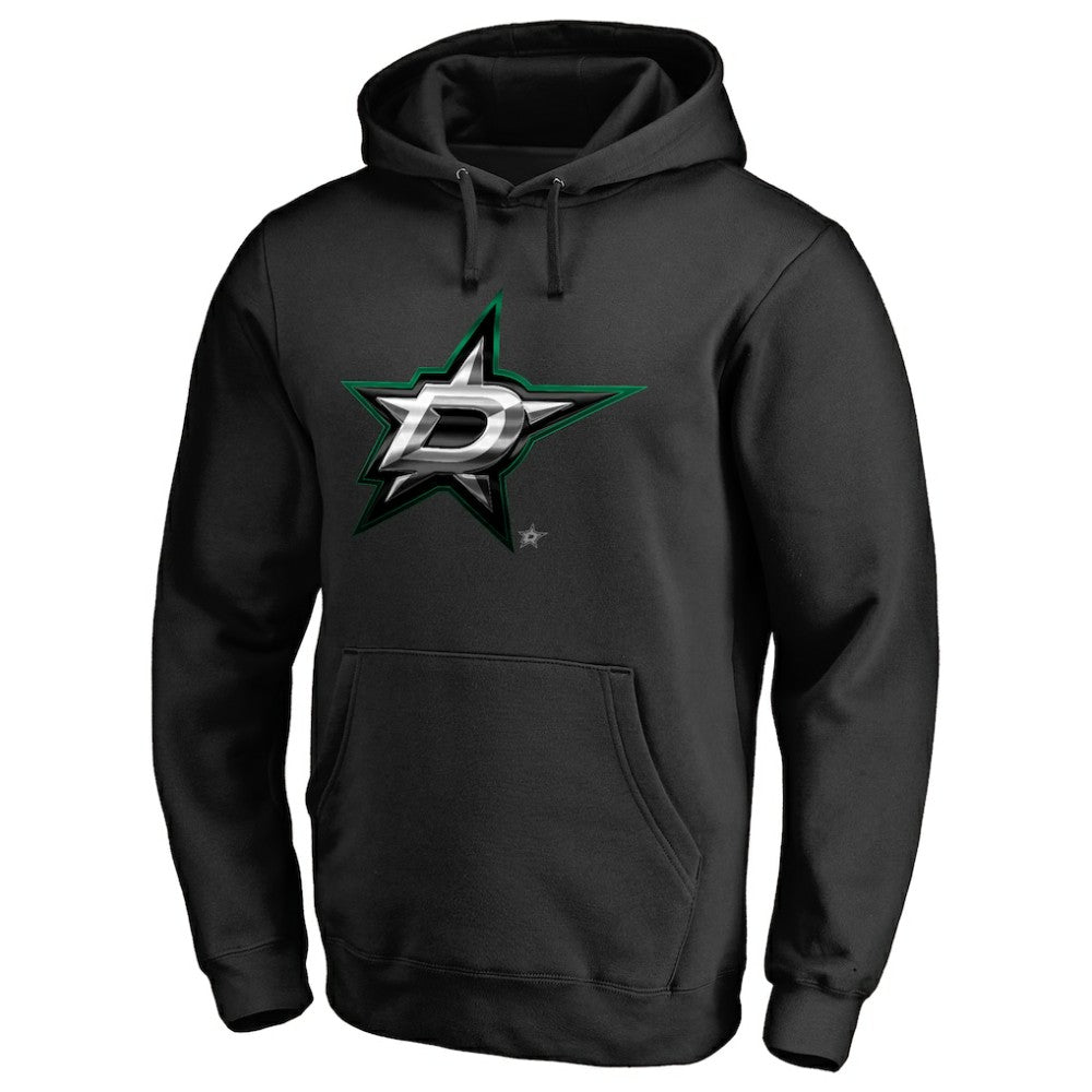 Dallas Stars Midnight Mascot Pullover Hoodie -  NHL Hoodies