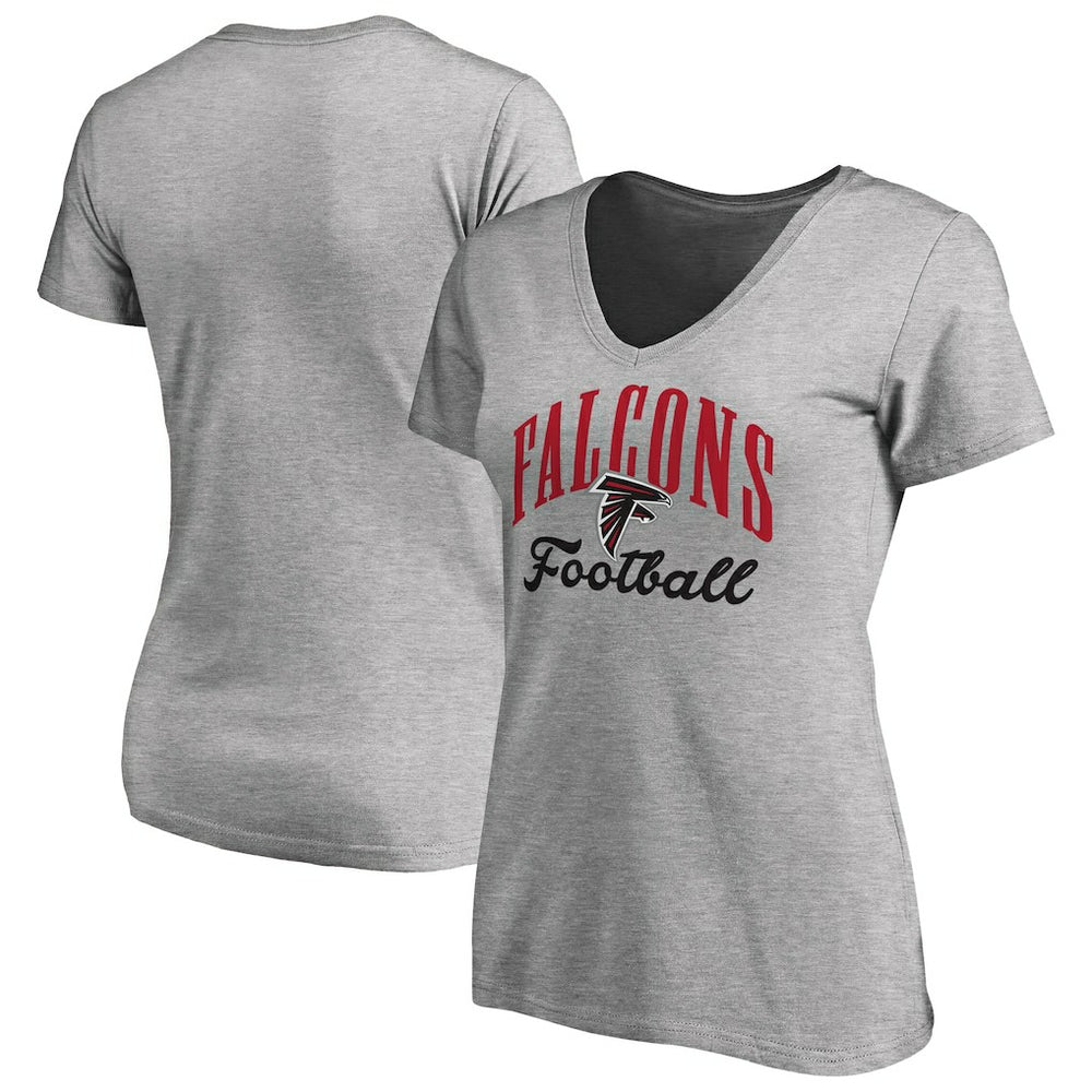 Atlanta Falcons Women's Victory Script V-Neck T-Shirt | NFL New