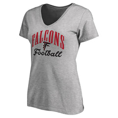 Atlanta Falcons Women's Victory Script V-Neck T-Shirt | NFL New