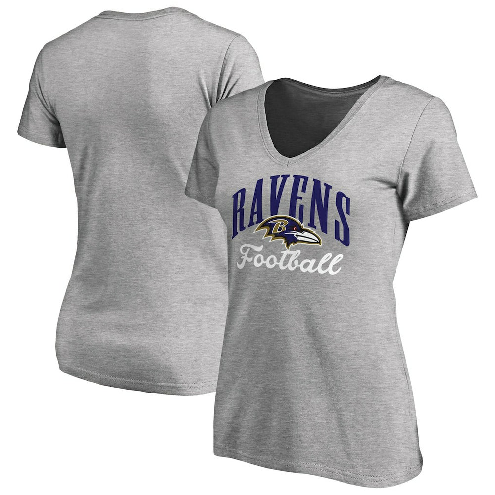 Baltimore Ravens Women's Victory Script V-Neck T-Shirt | NFL Sale