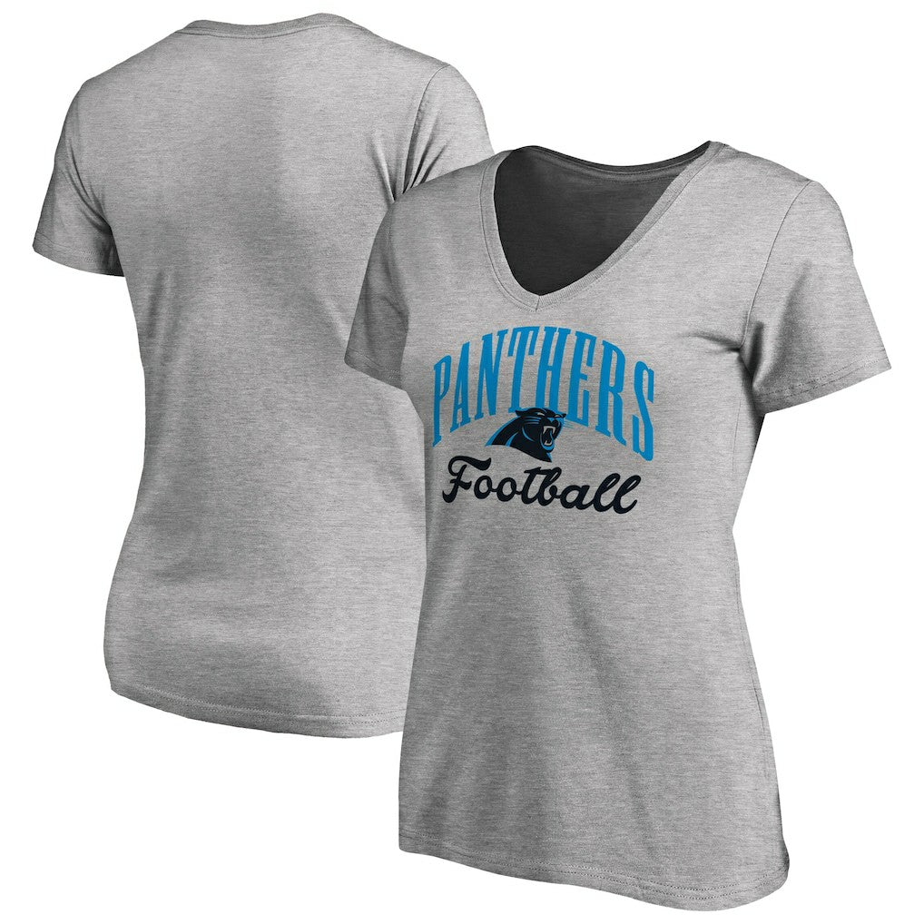 Carolina Panthers Women's Victory Script V-Neck T-Shirt | NFL US