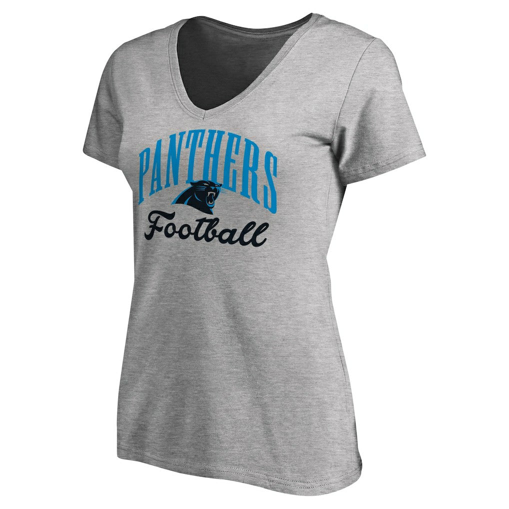 Carolina Panthers Women's Victory Script V-Neck T-Shirt | NFL US