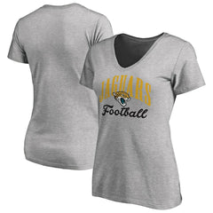 Jacksonville Jaguars Women's Victory Script V-Neck T-Shirt | NFL Discount