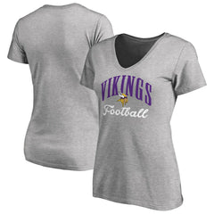 Minnesota Vikings Women's Victory Script V-Neck T-Shirt | NFL Online