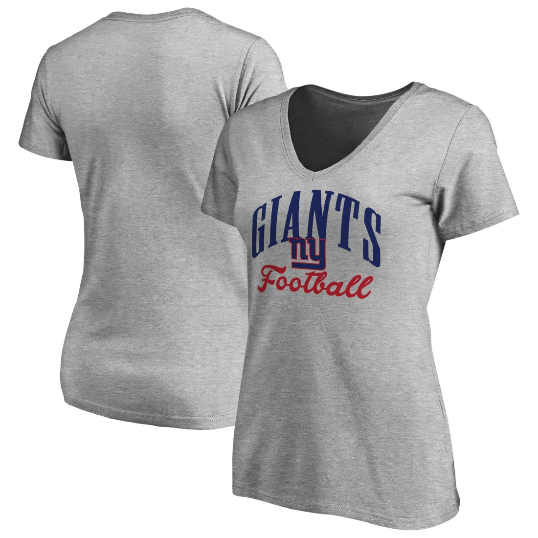New York Giants Women's Victory Script V-Neck T-Shirt | NFL US