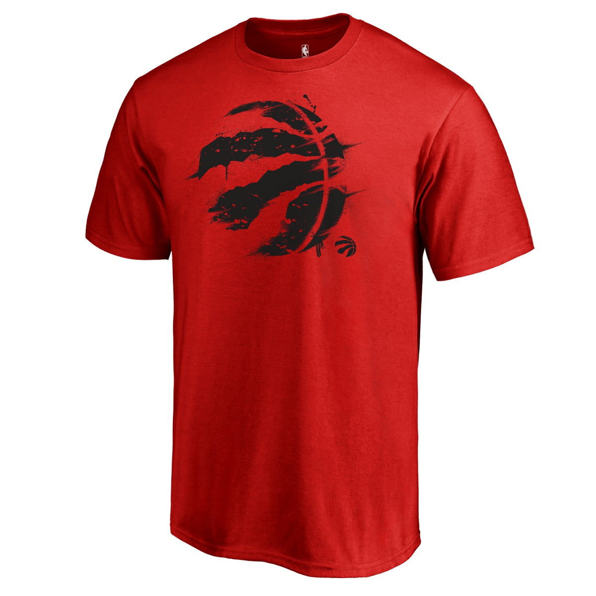 Red Toronto Raptors Splatter Logo T-Shirt | NBA