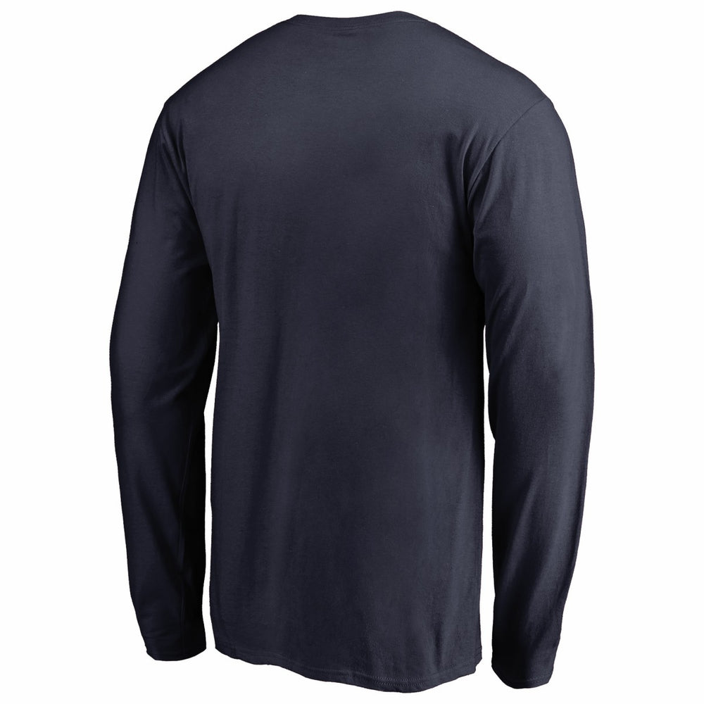 Navy Minnesota Timberwolves Splatter Logo Long Sleeve T-Shirt | NBA