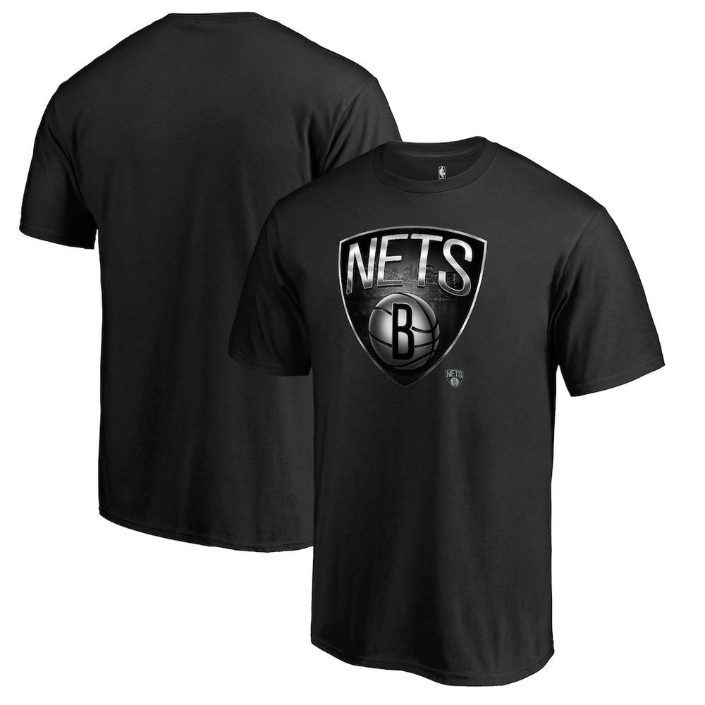 Black Brooklyn Nets Midnight Mascot T-Shirt | NBA