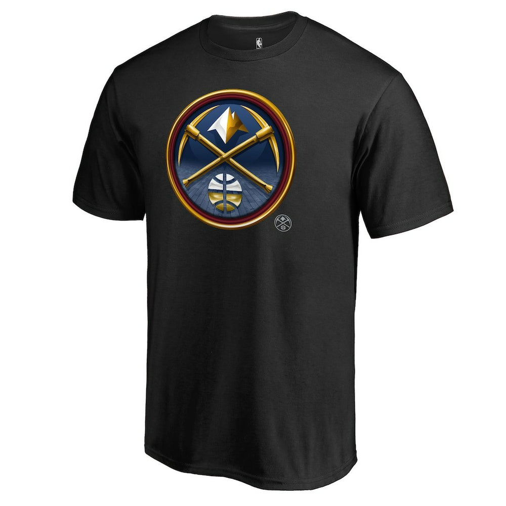 Black Denver Nuggets Midnight Mascot T-Shirt sale | NBA