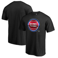 Black Detroit Pistons Midnight Mascot T-Shirt sale | NBA