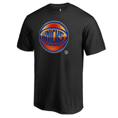Black New York Knicks Midnight Mascot T-Shirt | NBA