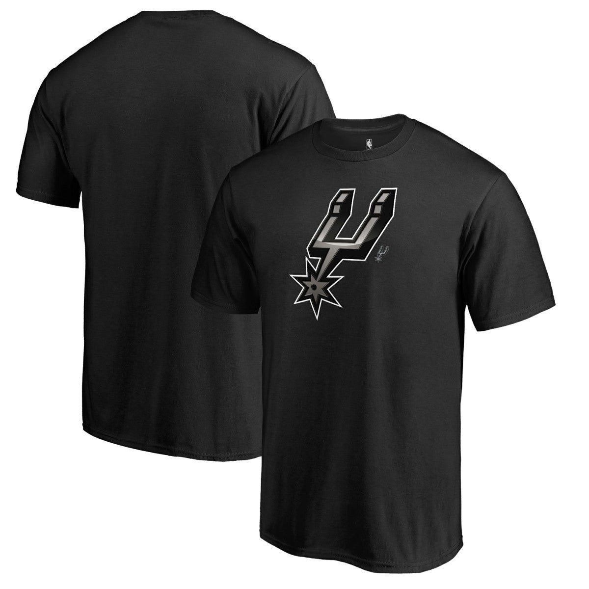 Black San Antonio Spurs Midnight Mascot T-Shirt | NBA