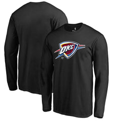 Black Oklahoma City Thunder Midnight Mascot Long Sleeve T-Shirt | NBA
