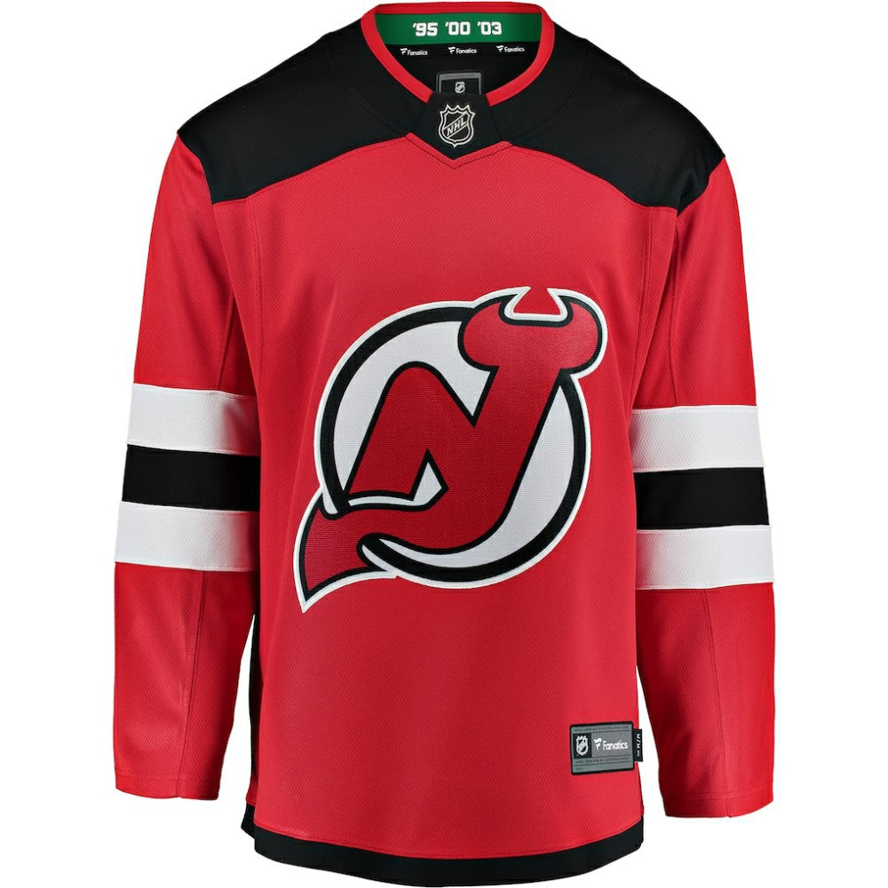 New Jersey Devils Fanatics Youth Breakaway Home Jersey -  NHL Jerseys