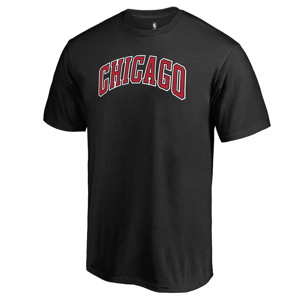 Black Chicago Bulls Alternate Logo T-Shirt sale | NBA