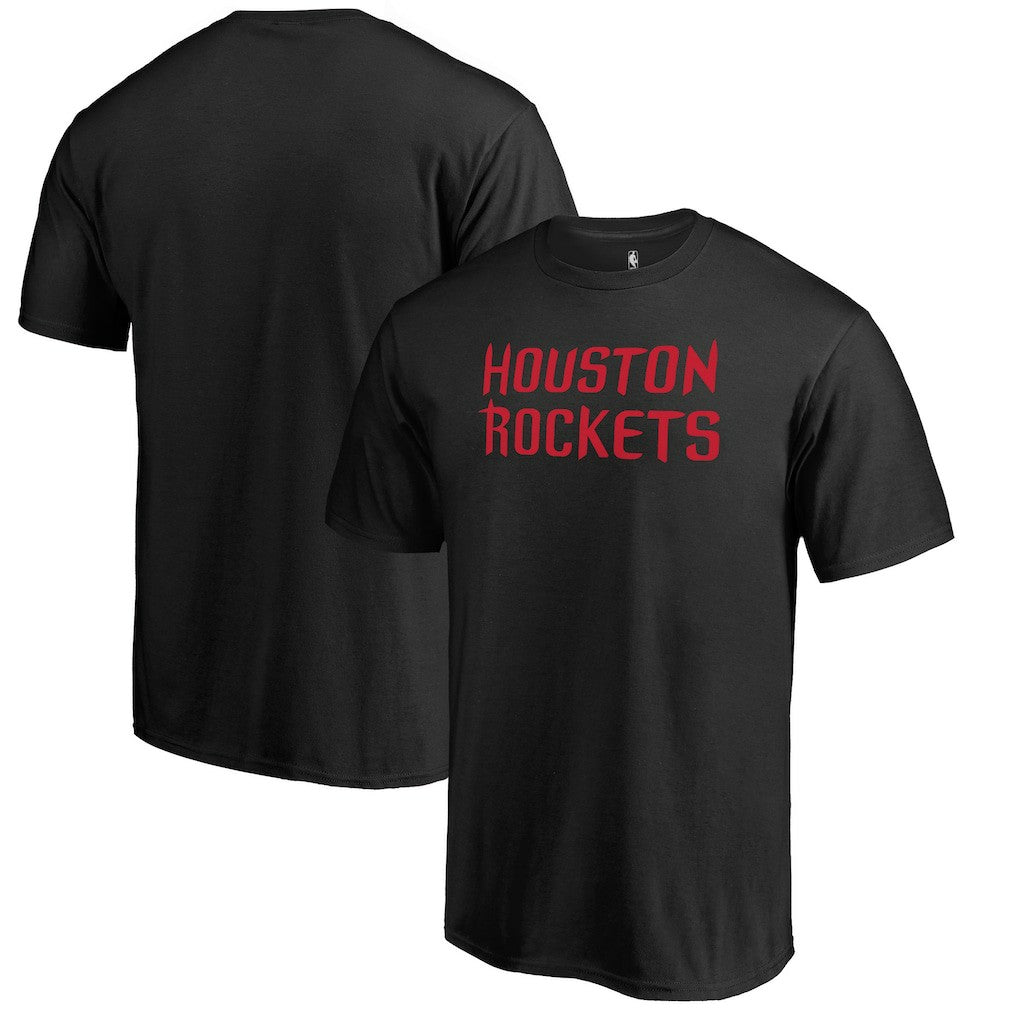 Black Houston Rockets Alternate Logo T-Shirt | NBA