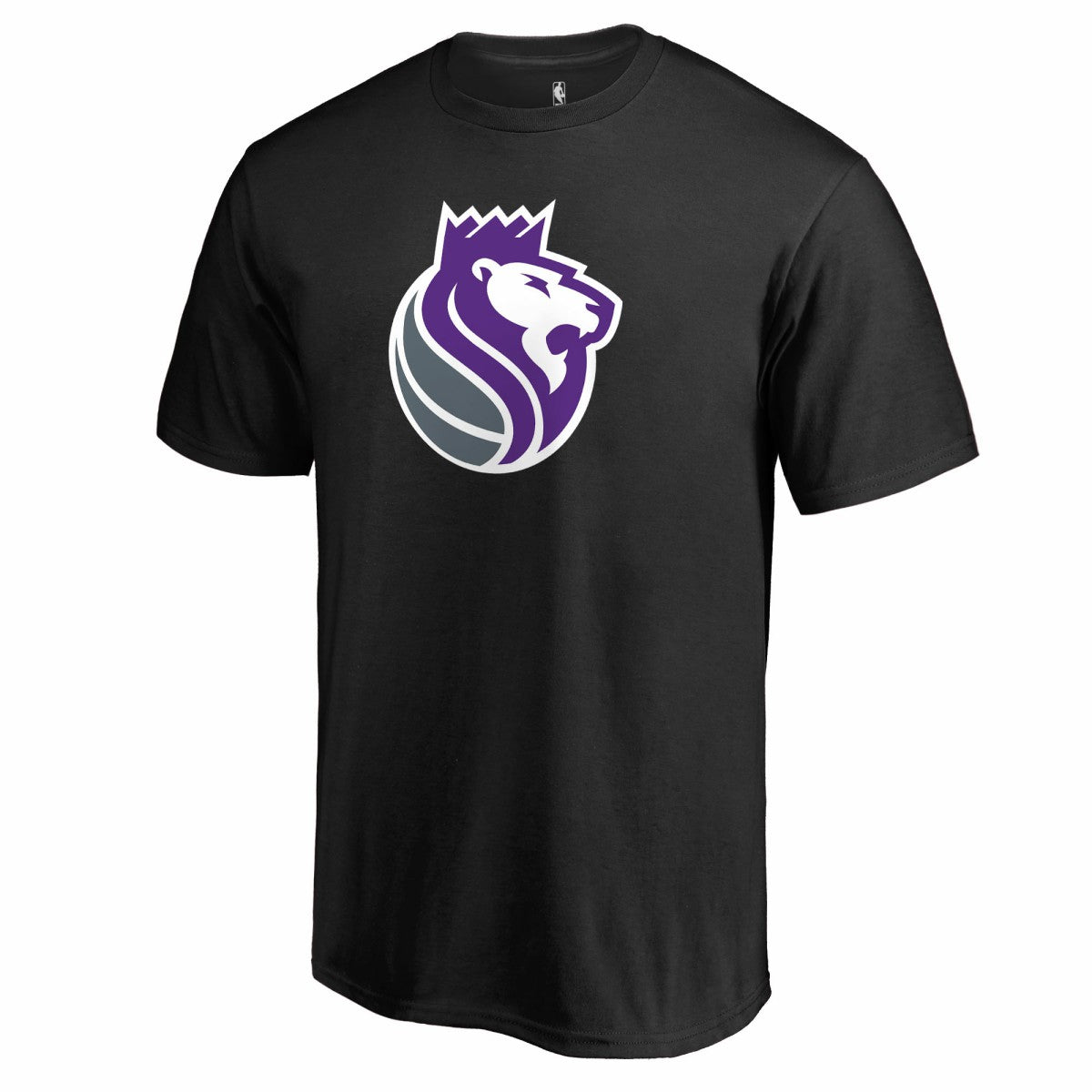 Black Sacramento Kings Alternate Logo T-Shirt | NBA